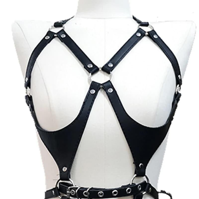 Exotic bondage gear and erotic costume lingerie set - thumbnail 3
