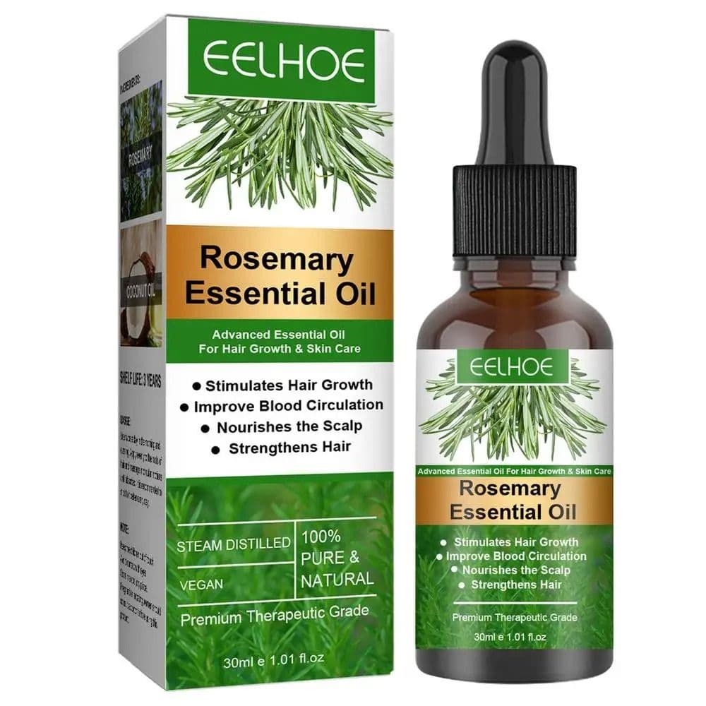 Rosemary Essentiall Oil Hair Growth Products Organic Hair Products Scalp Hair Strengthening Oil For Nourish Shiny Hair Healthy - image 1