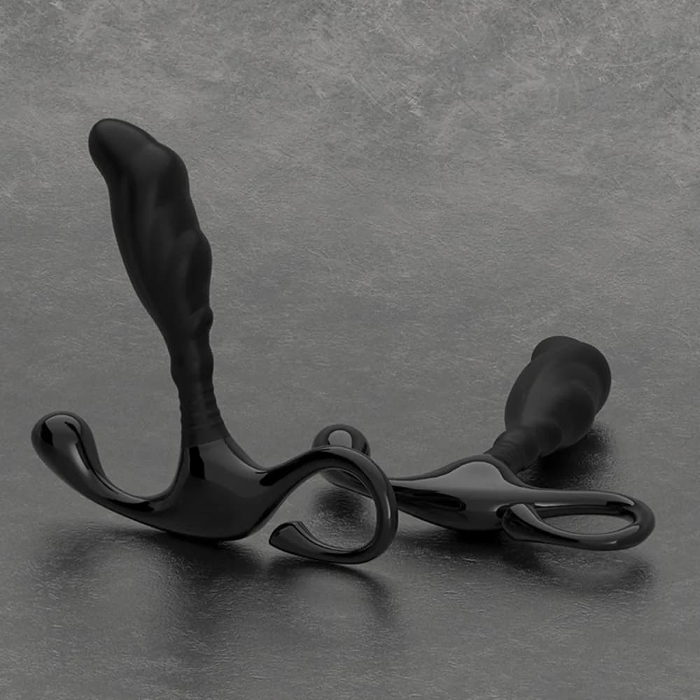 Silicone anal plug with firm puller design - thumbnail 4