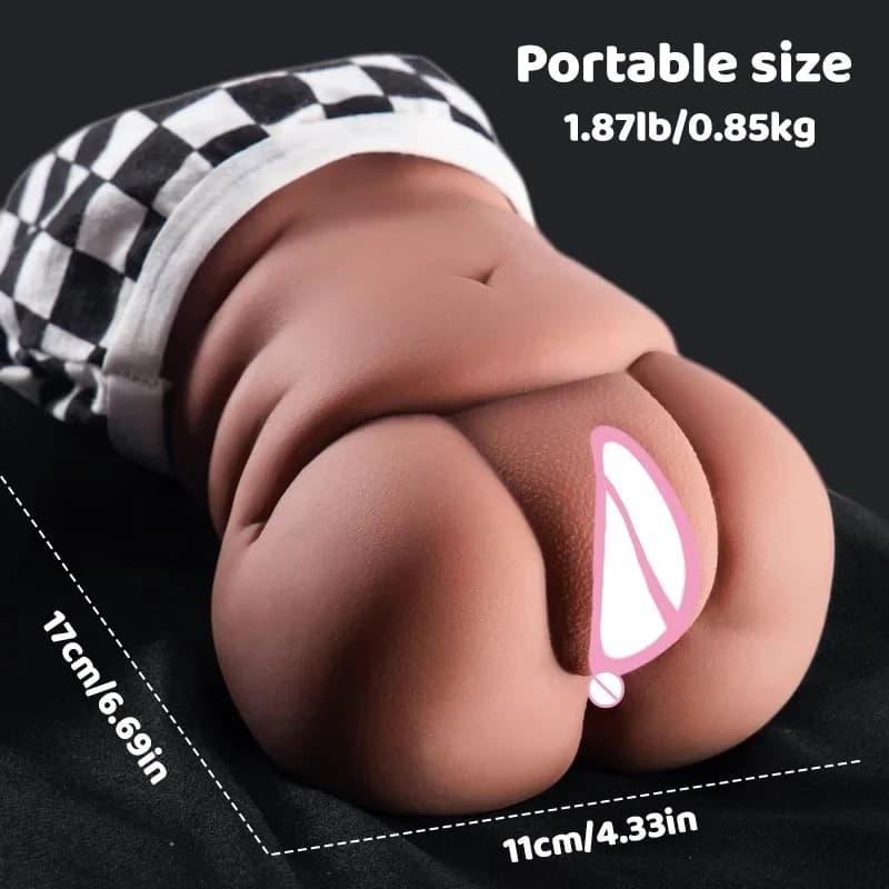 Sex Toys for Men Male Masturbator Pussy Vagina Anal Masturbator Rubber Sleeve Soft Silicone Realistic Texture Stroker - thumbnail 6