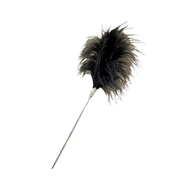 Feather teasing rod for sensory foreplay - image 1