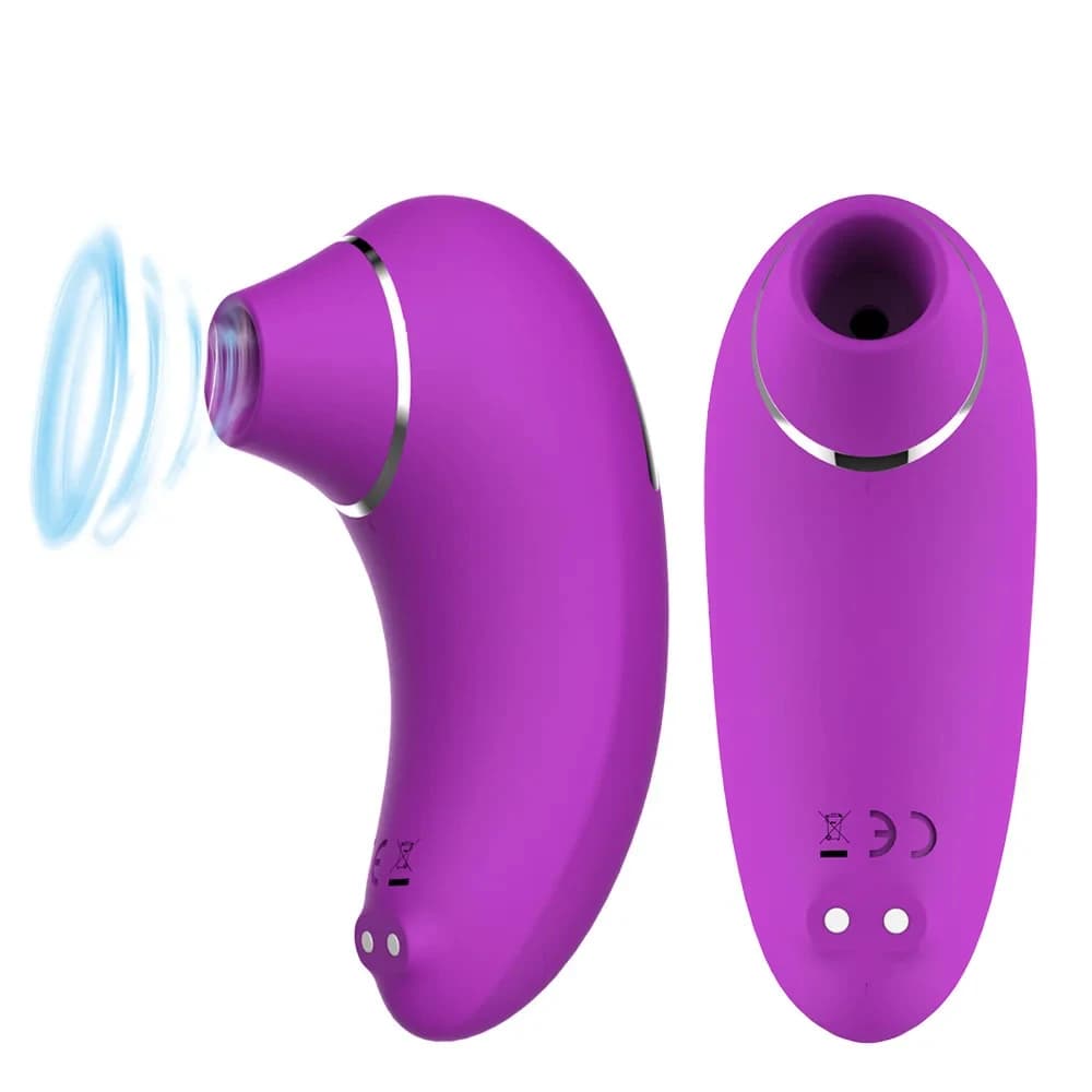 Rechargeable silicone oral simulation clitoral and nipple stimulator - image 1