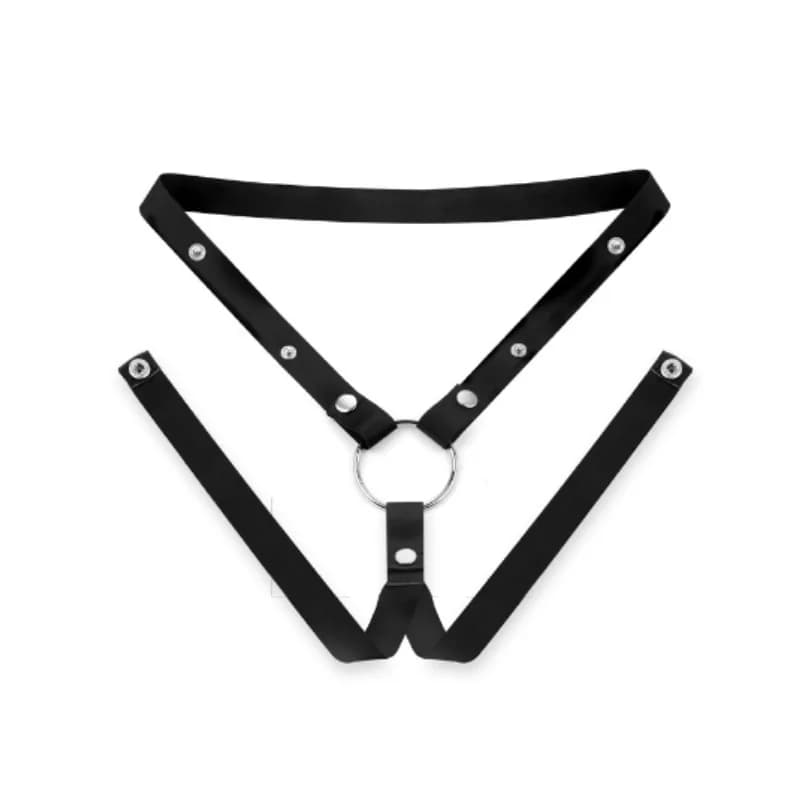 Universal nylon bondage belt for chastity cages - thumbnail 3