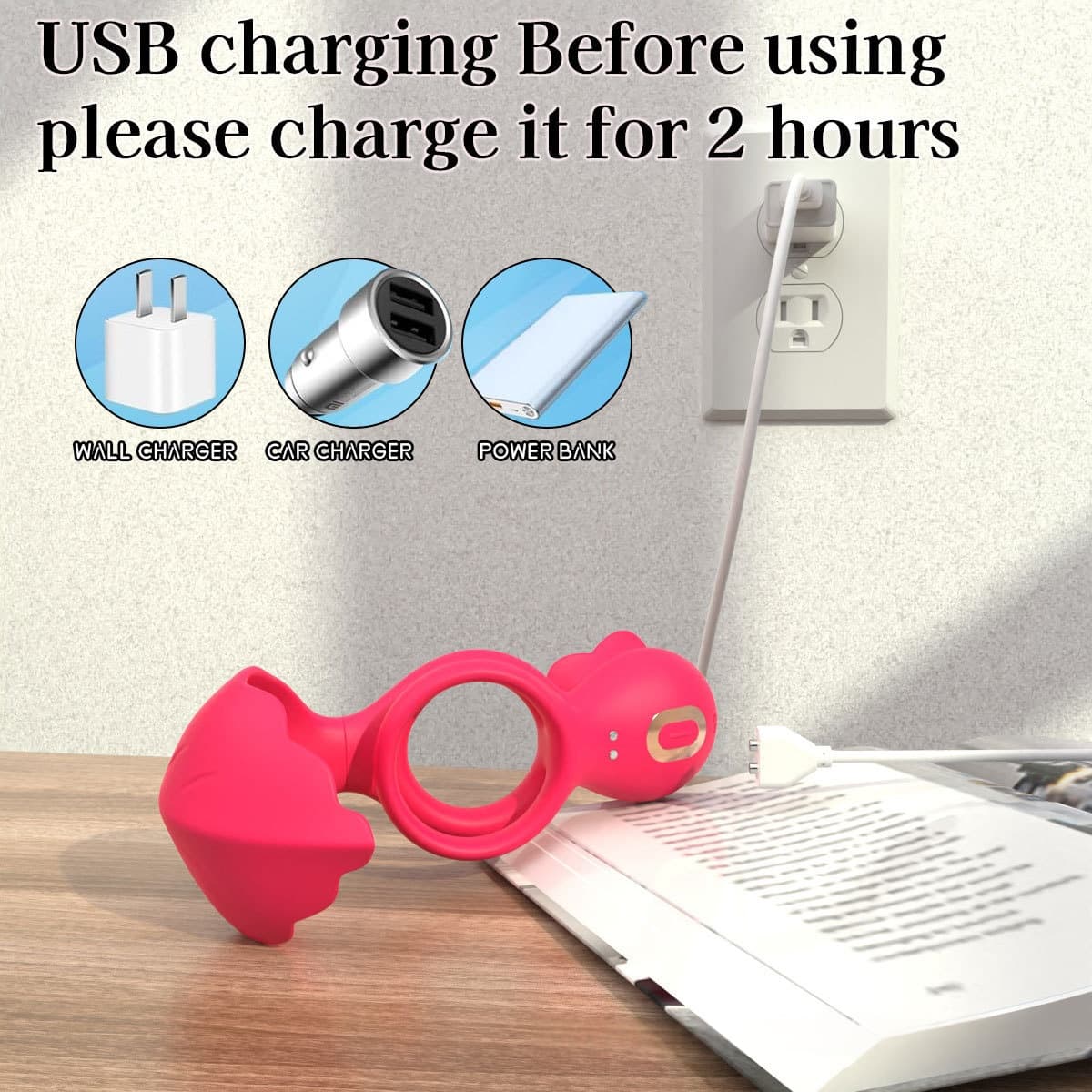 Double-Loop Vibrating Couples Ring - thumbnail 2