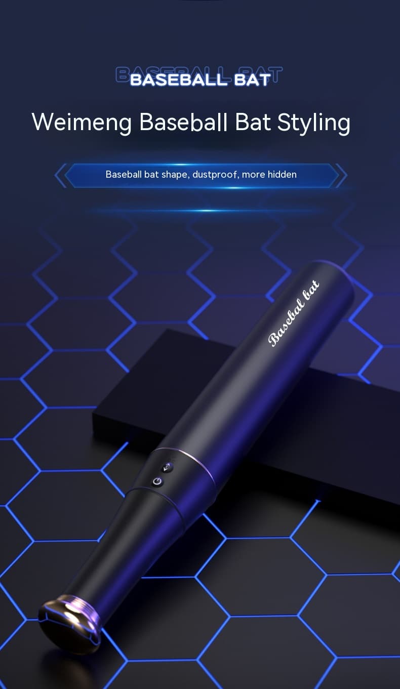 Heated Thrusting Realistic Dildo, Baseball-Bat Case - thumbnail 5