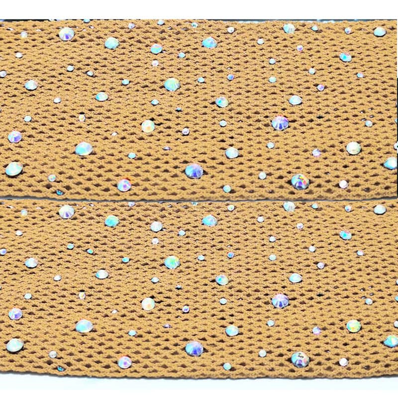 Rhinestone Fishnet Tights - thumbnail 8