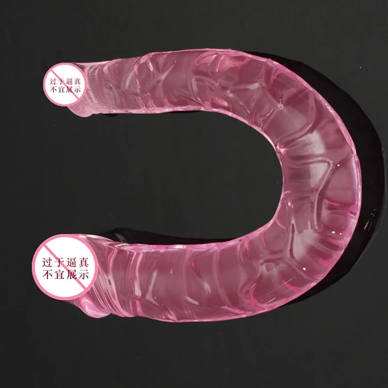 Realistic double-ended dildo for dual stimulation - thumbnail 5