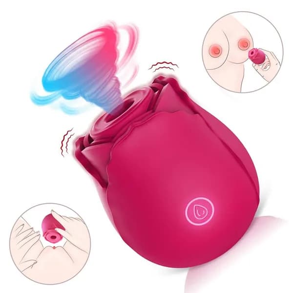 Rose Suction Vibrator, 10 Speeds - thumbnail 2