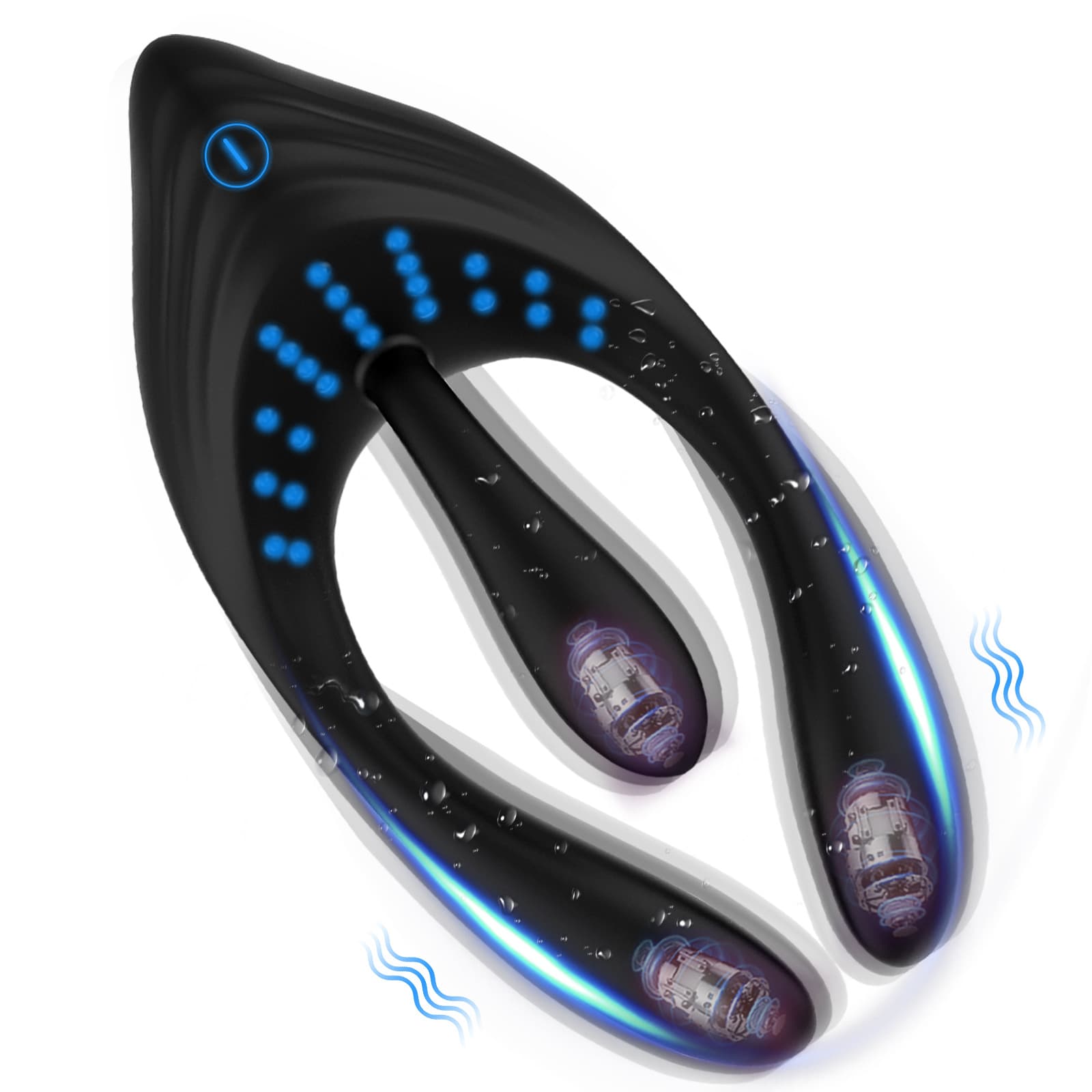 Waterproof U-Shaped Couples Vibrator - thumbnail 8