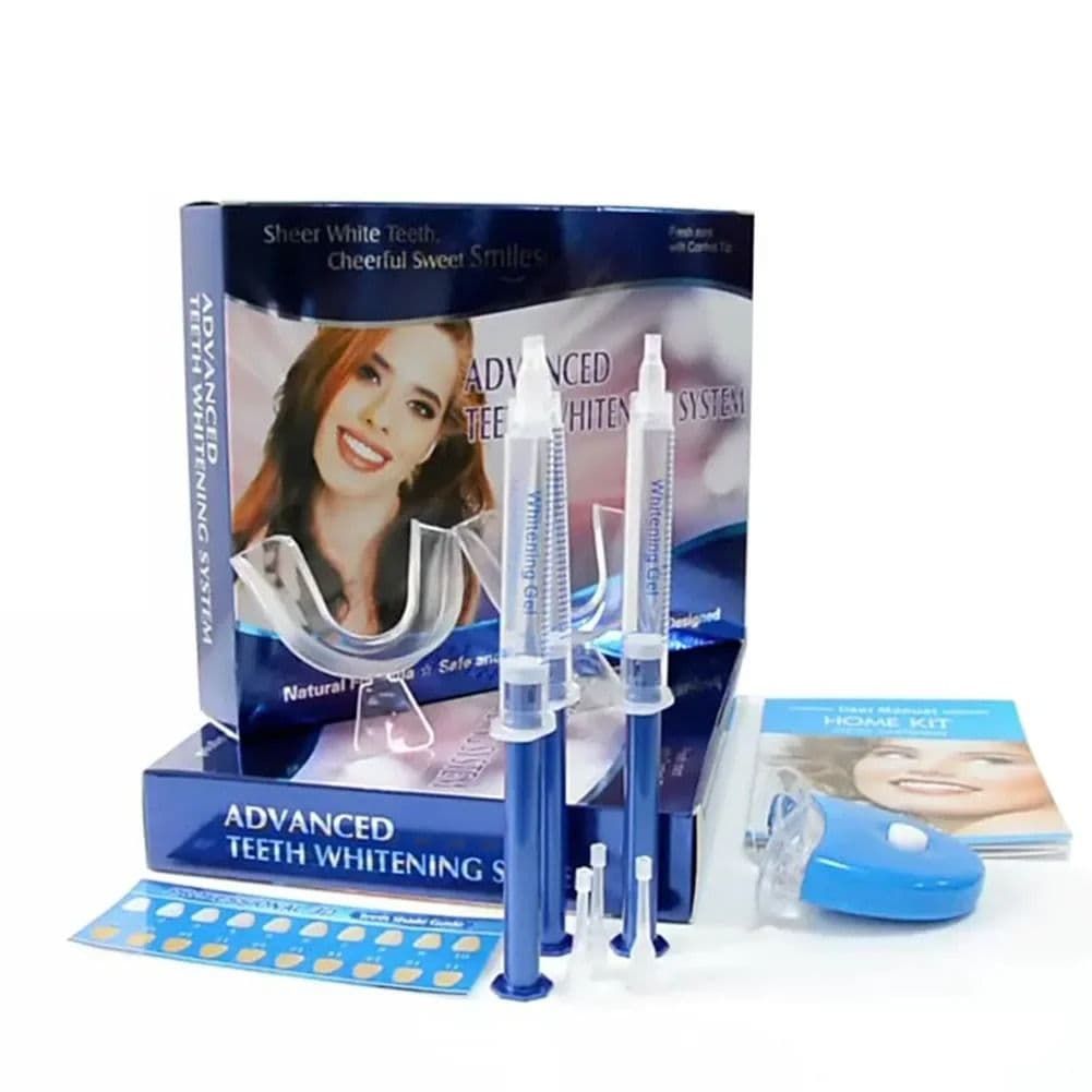 3ML Teeth Whitening Gel Syringe Carbamide Peroxide 35% 44% Dental Tooth Bleach System Mini LED Light Dentist Oral Hygiene Tools - thumbnail 3