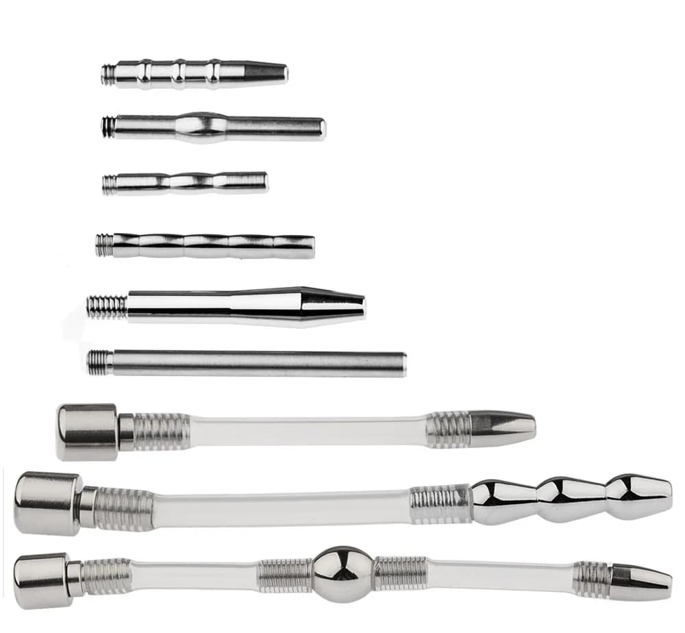 Stainless steel prostate massager and urethral sounding rod - thumbnail 3