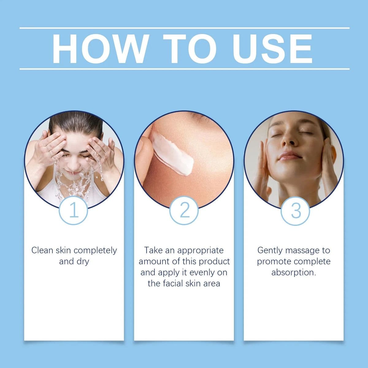 Hydrating Face Moisturizer with Niacinamide Hyaluronic Acid Retinol Repair Skin Barrier Day Night Long-Lasting Hydration Cream - image 1