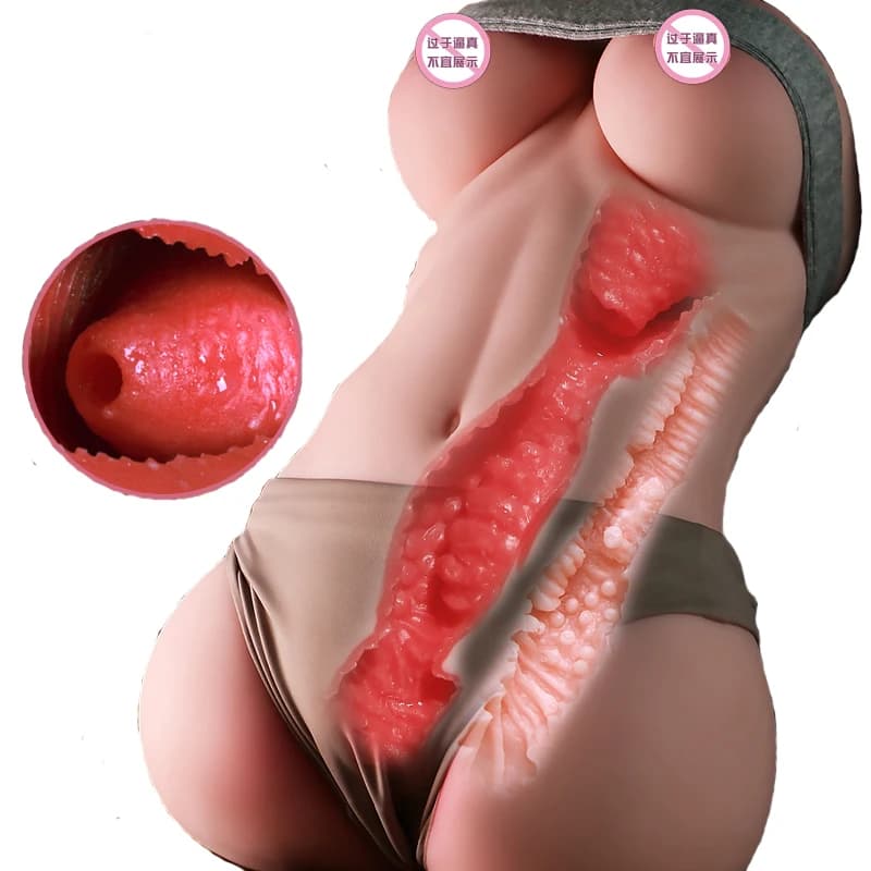 Sex Toys Male Masturbator Adult Sex Products Real Vagina Pocket Pussy Realistic Butt Anus Ass Penis Stimulator Men - thumbnail 2