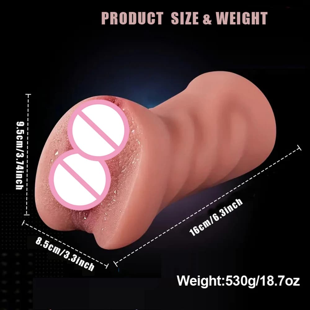 Sex Toys for Men Vagina Male Masturbators Cup Real Pussy Real Vagina Sextoys TPE Adult Product 3D Realistic Masturbator - thumbnail 3