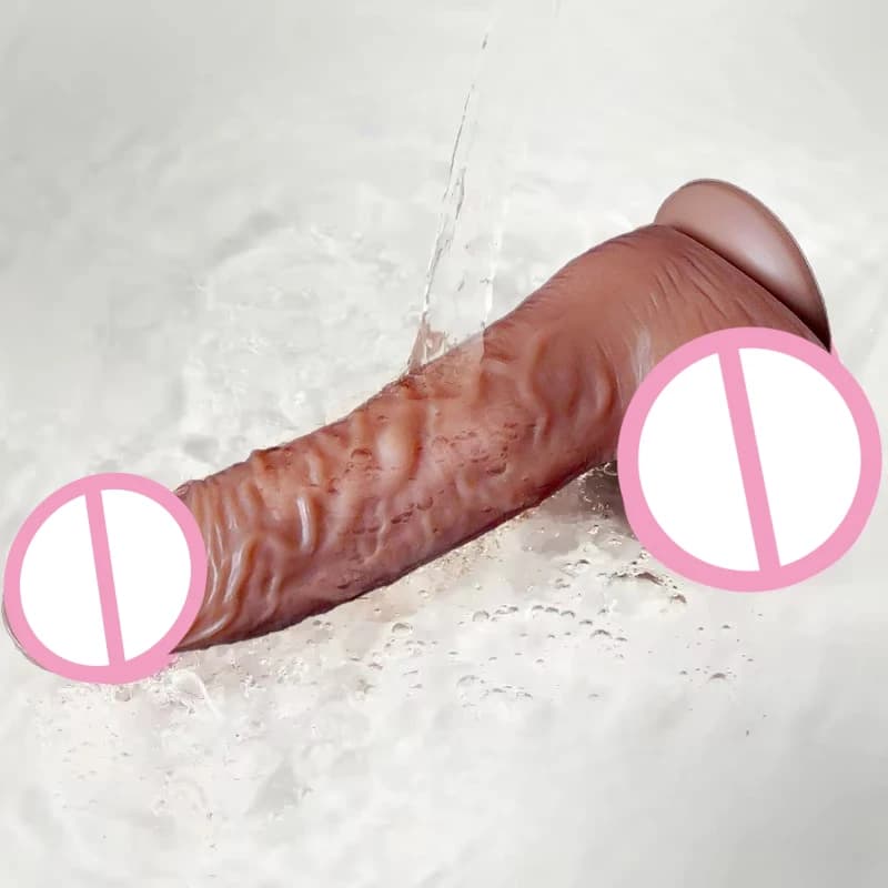 Large realistic dildo with suction base - thumbnail 5