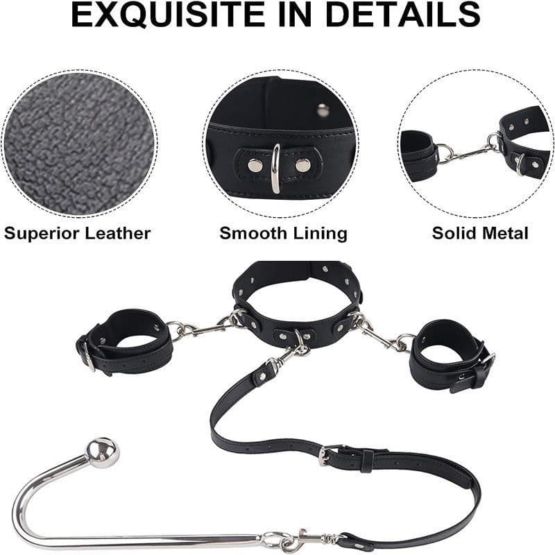 Collar, Gag and Hook Restraint Set - thumbnail 5