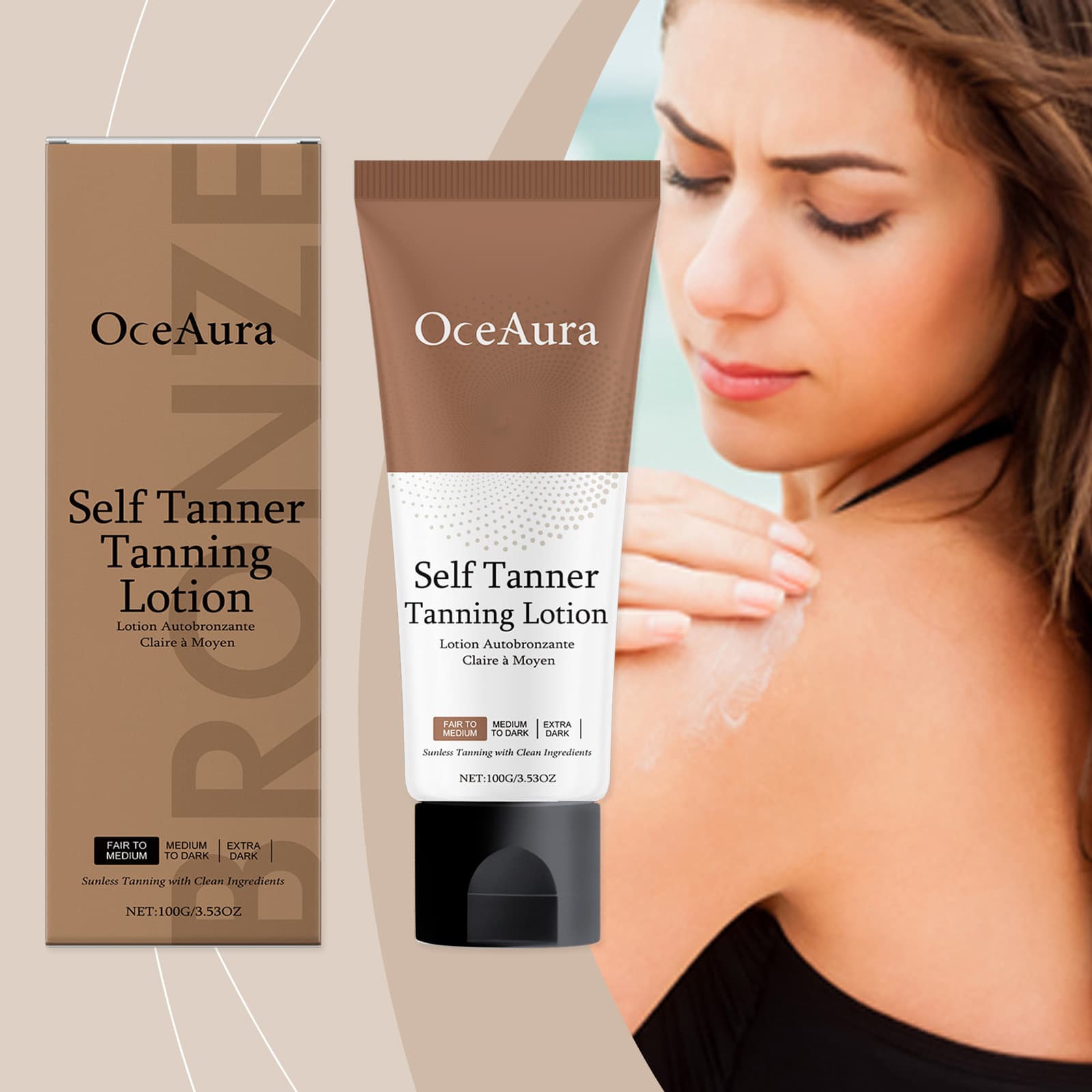 Moisturizing Sunless Tanning Cream - thumbnail 2