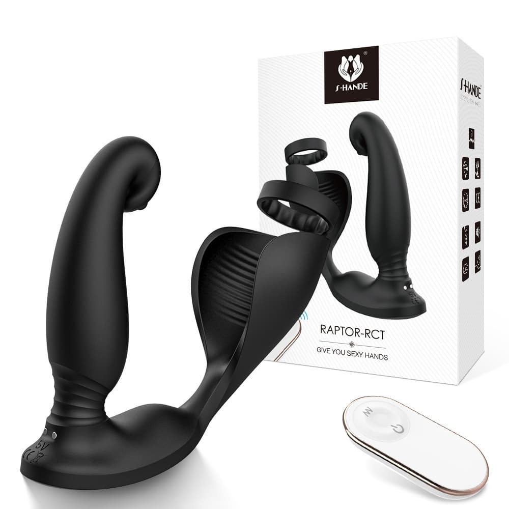 Ergonomic Prostate Massager, 9 Modes - thumbnail 4