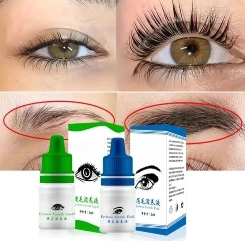 Fast Eyelash Growth Serum Eyebrow Hair Growth Anti Hairs Loss Product Prevent Baldness Fuller Thicker Lengthening Eyebrow Makeup - image 1