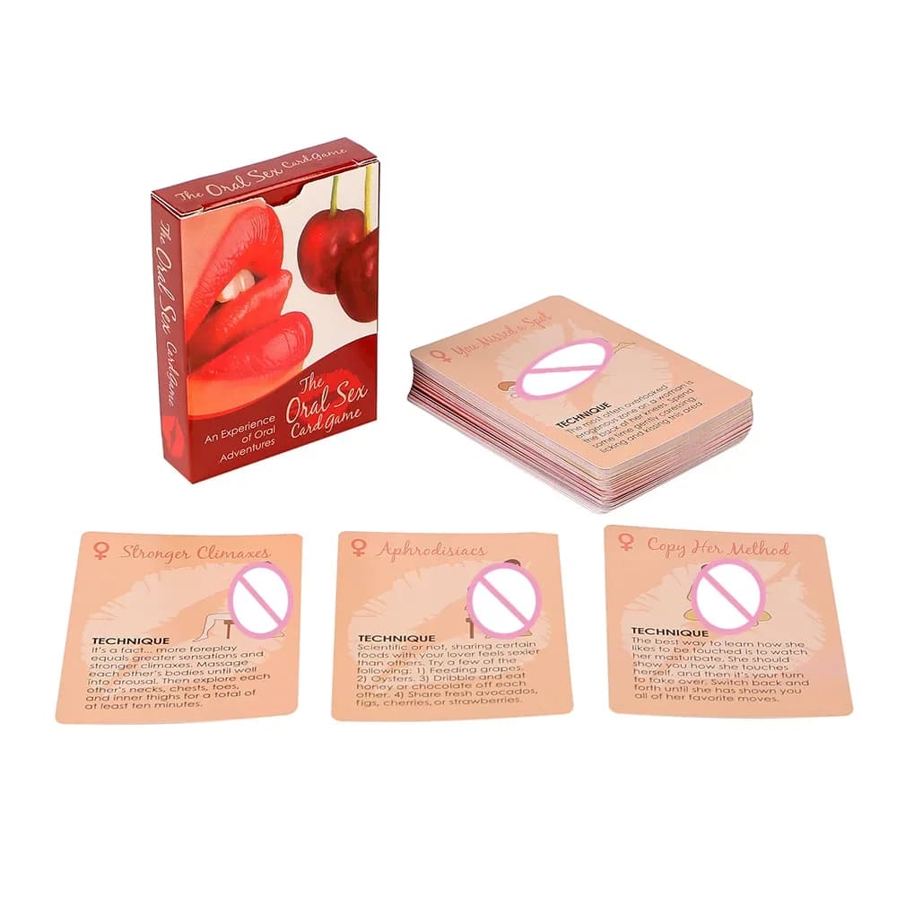 English sexual position cards and role playing game - thumbnail 6