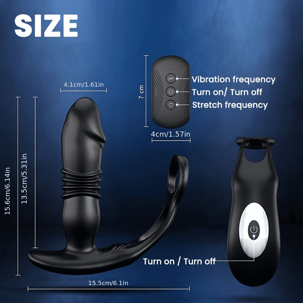 Vibrating Prostate Massager, 7 Modes - thumbnail 7