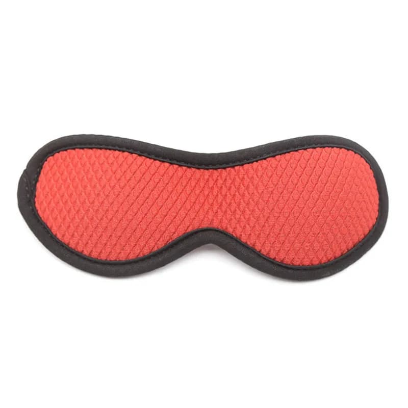 Nylon blindfolded sleep mask for playful restriction - thumbnail 6
