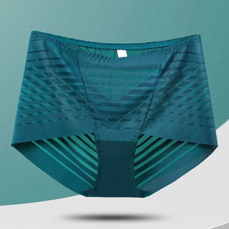 Plus size lace underwear with thin gauze - thumbnail 3