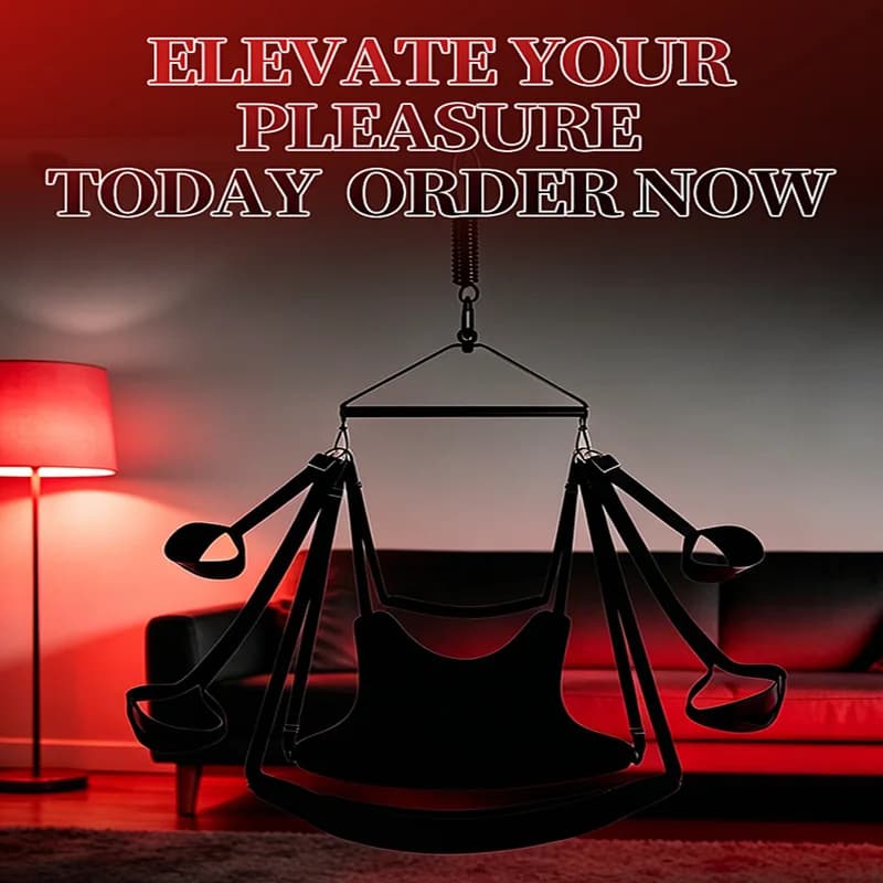 Metal tripod stand and hanging swing for couples - thumbnail 2