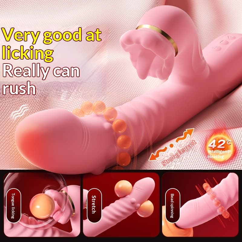 Warming Tongue Rabbit Vibrator - thumbnail 6