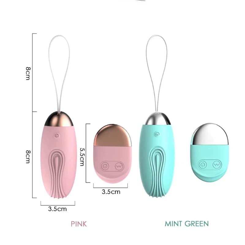 Wireless remote control vibrating egg with ten speeds - thumbnail 2