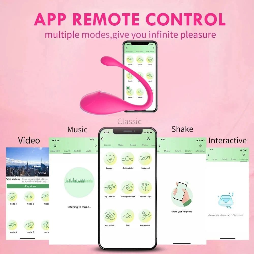 Wireless Bluetooth APP Vibrator Female Remote Control Egg Clitoris Stimulator G Spot Massager Sex Toys for Women Adults Panties - thumbnail 6