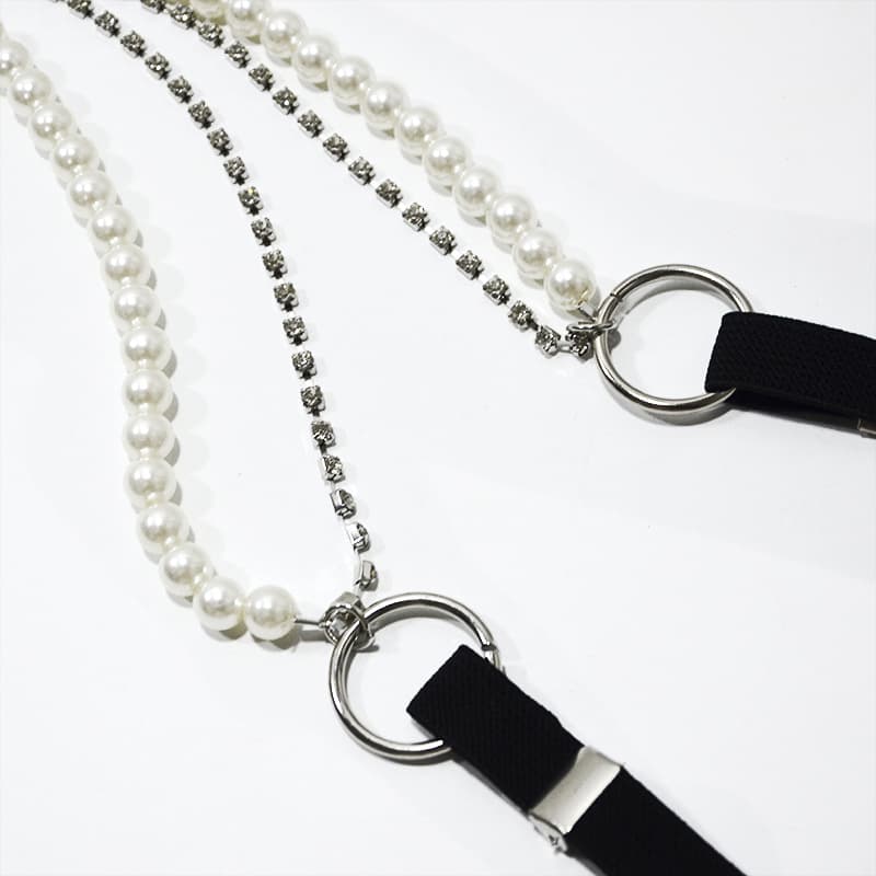 Pearl Chain Suspender Belt - thumbnail 3