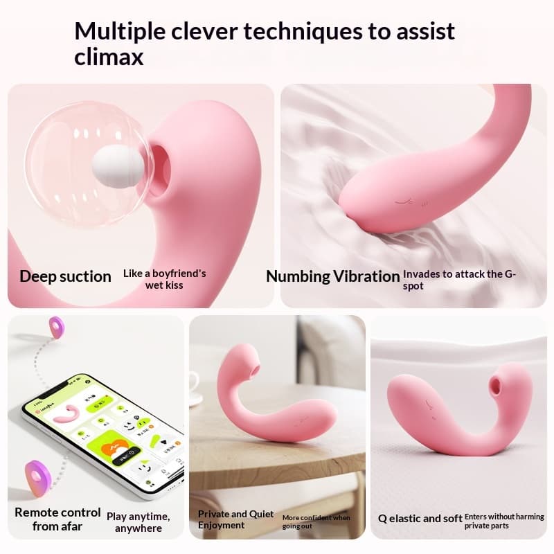 App Suction Vibrator and Wearable Egg Set - thumbnail 4