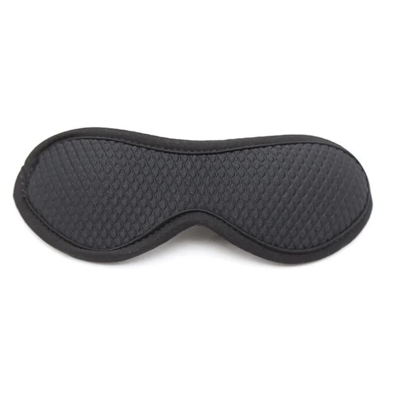 Nylon blindfolded sleep mask for playful restriction - thumbnail 4