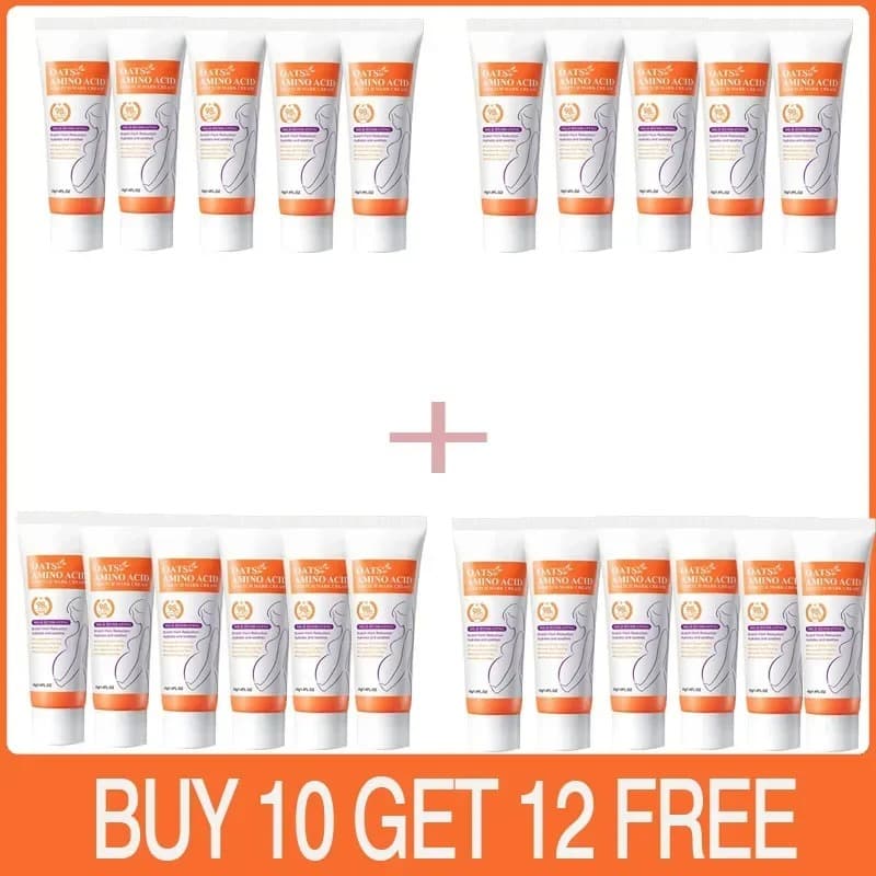 Stretch Marks Removal Cream Light Lines Postpartum Obesity Pregnancy Powerful Fast Absorption - thumbnail 4