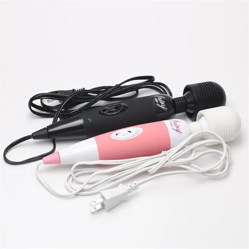 Mains powered AV massage wand with textured head - thumbnail 2