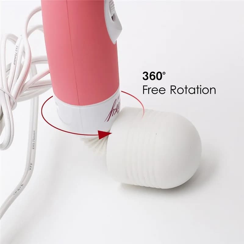 Mains powered AV massage wand with textured head - thumbnail 3