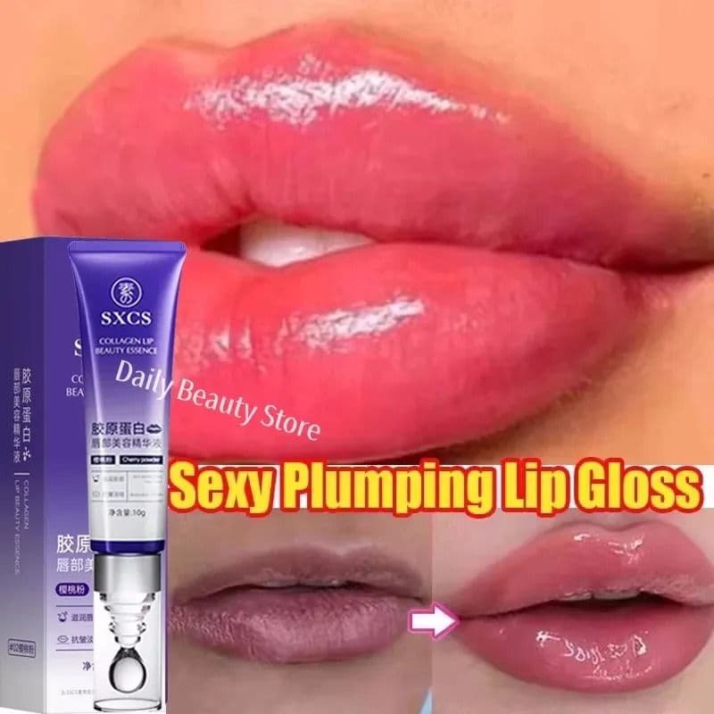 Instant Lip Plumping Essential Oil Nourishing Antiwrinkle Moisturising Sexy Lip Care Ultimate Plumping Lip Gloss Serum Cosmetics - image 1