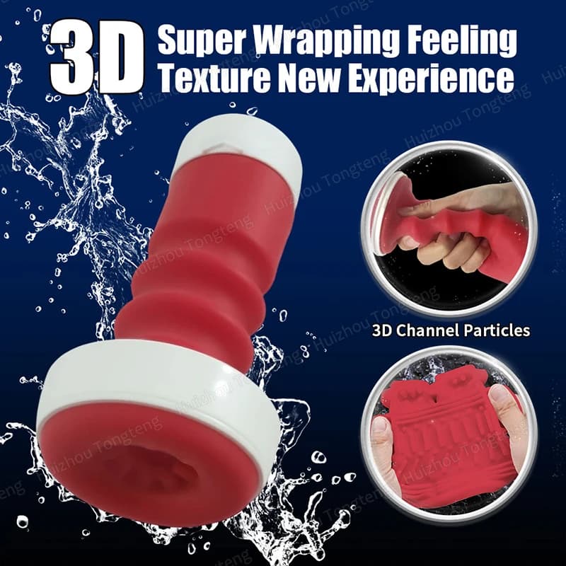 Automatic male masturbator with vibration and suction - thumbnail 5