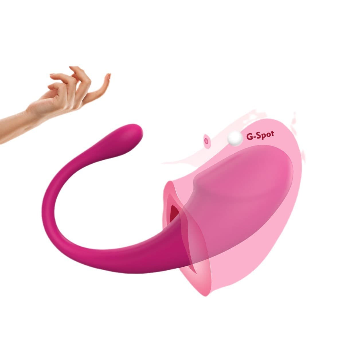 App-Controlled G-Spot Vibrating Egg, 9 Speeds - thumbnail 9