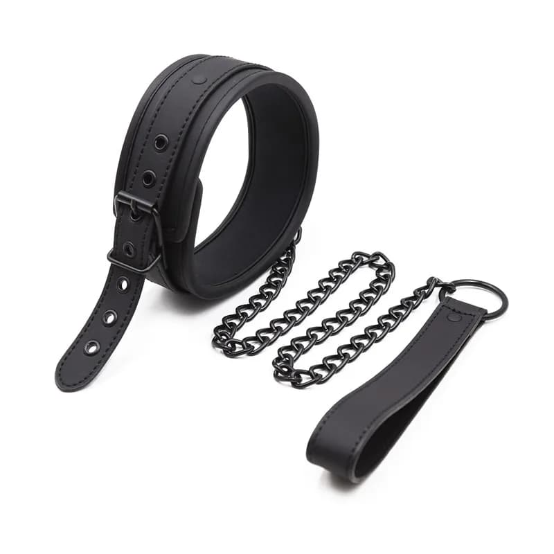 BDSM bondage set with restraints and collar - thumbnail 2