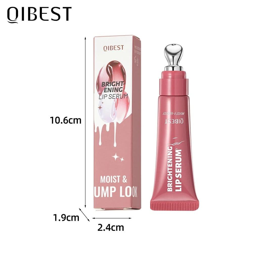 QIBEST Mirror Pearl Lipgloss Long Lasting Moisturizing Lipstick Shine Glitter Lip Glaze Non Stick Cup Jelly Pout Lip Tint Makeup - thumbnail 2