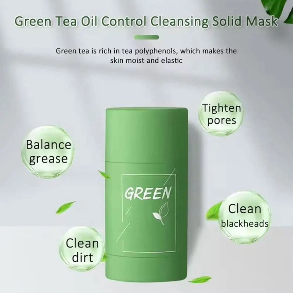 Green Tea Face For Face Blackhead Remover, Pore Deep Cleansing Moisturizing, Oil Control For All Skin Type - thumbnail 3