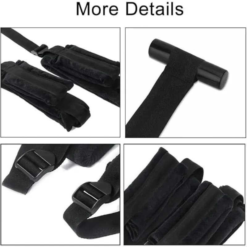 Adjustable padded door swing for couples and bondage play - thumbnail 3