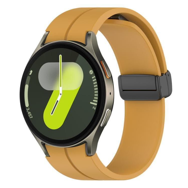 Folding Magnetic Black-clasp Silicone Watch Strap - thumbnail 9