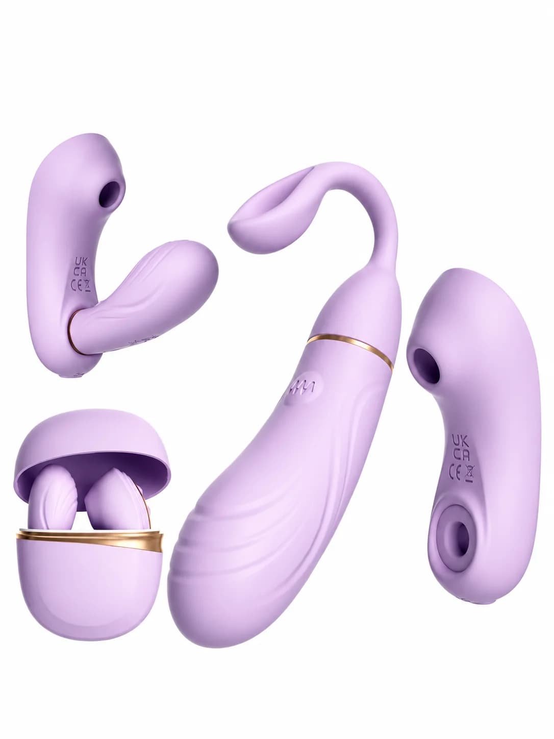 Versatile wearable four in one vibrating egg with dual stimulation - image 1
