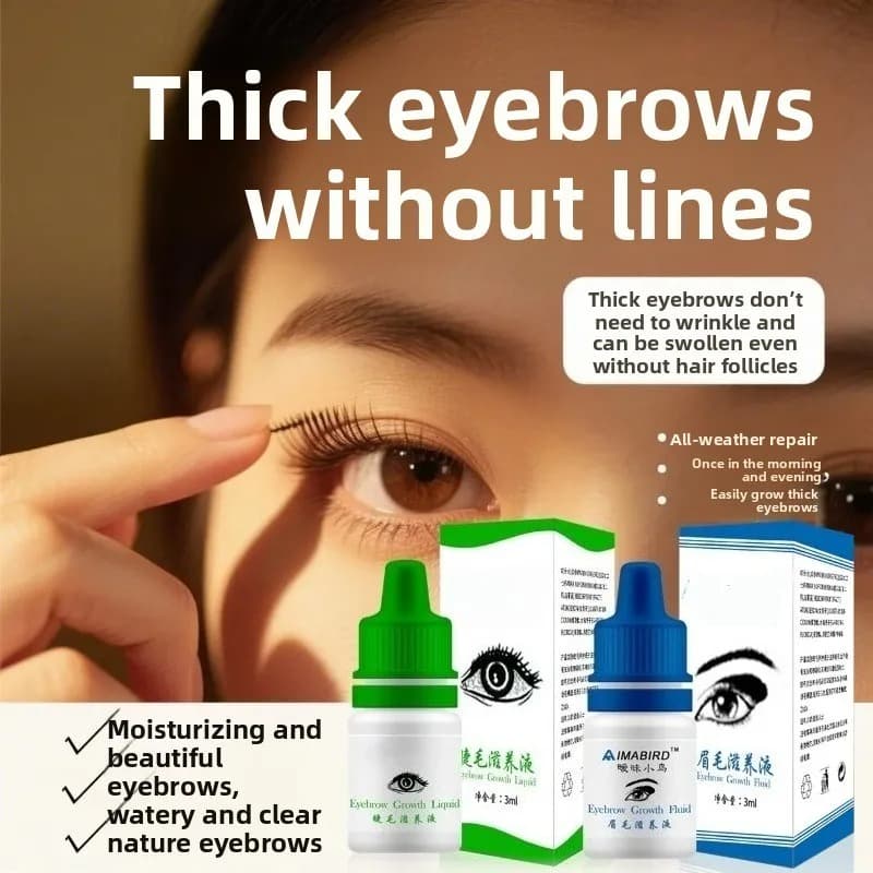 Fast Eyelash Growth Serum Eyebrow Hair Growth Anti Hairs Loss Product Prevent Baldness Fuller Thicker Lengthening Eyebrow Makeup - thumbnail 7