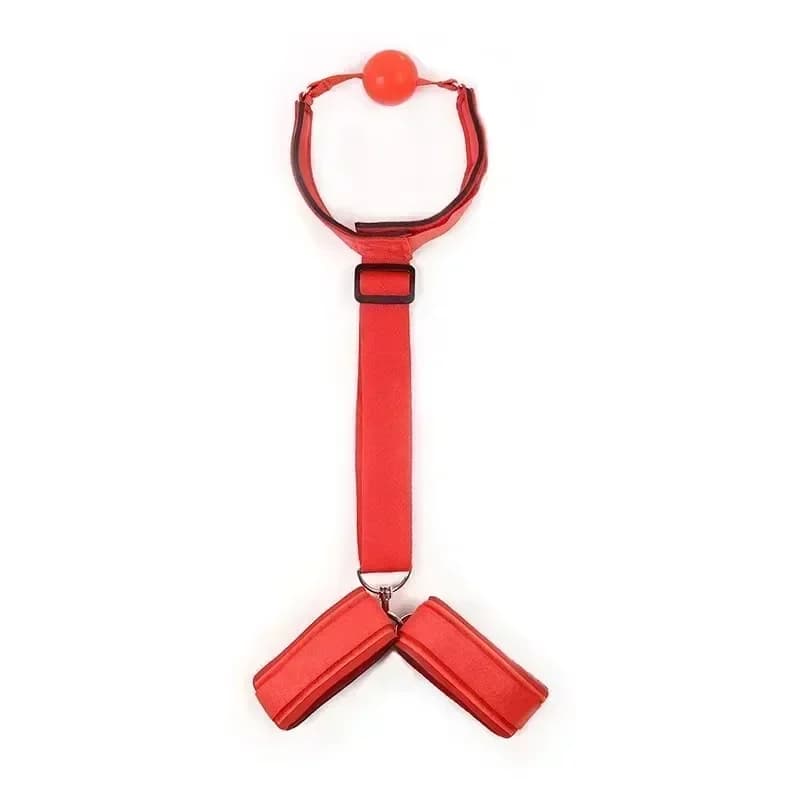Adjustable bondage handcuffs and ankle straps set - thumbnail 6