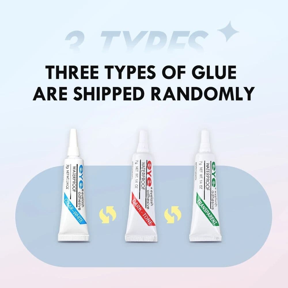 7g Professional Quick Dry Eyelash Glue 3 colors False Eyelash Extension Long Lasting Waterproof Beauty Adhesive Makeup Tools - thumbnail 3