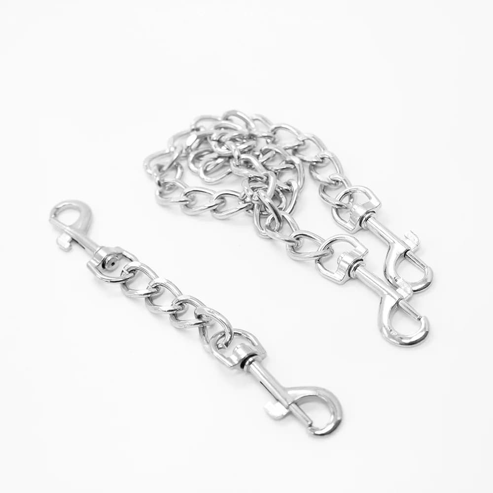 Double end metal connection chain for bondage restraints - thumbnail 3